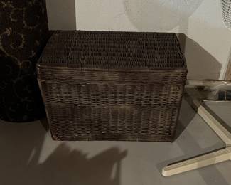 Lot 142 | Wicker Toy Blanket Chest