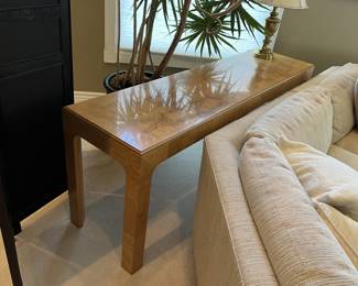 Lot 86 | Scene 2 by Henredon Birdeye Maple Console Table
