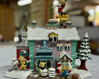 Disney Christmas village.