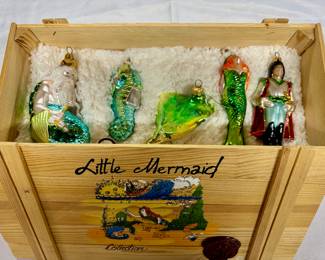Little Mermaid ornaments.