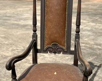 High back chair for the restorer. Picture added 23-May-2025.