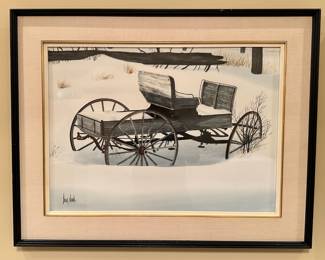 Lithograph from Canadian artist Doug Hook.