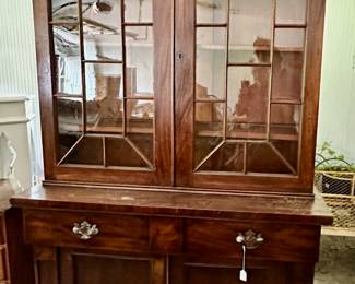 Cherry china hutch.