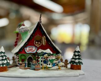 Disney Christmas village.