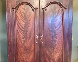 Antique armoire with two drawers. Picture added 23-May-2025.