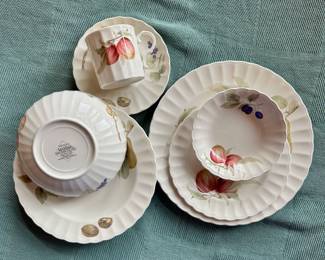 Mikasa Maxima "Belle Terre" dinnerware, multiple settings and service pieces.