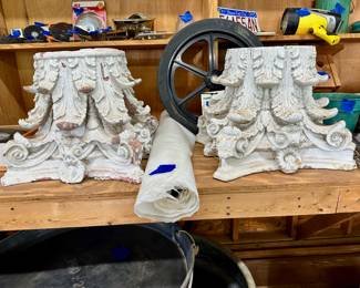 Plaster capitols. Picture added 23-May-2025.