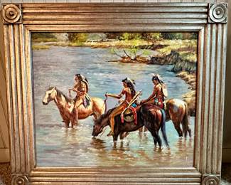 Martin Grelle "Offering to the River Spirit".