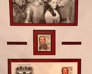 Wizard of Oz collectable postage stamp.