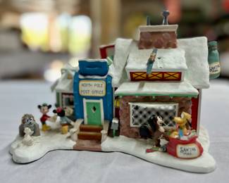 Disney Christmas village.