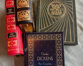 More leather bound collector's edition titles from Easton Press.
