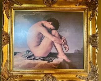 "Study" byJean-Hippolyte Flandrin, ca 1835.