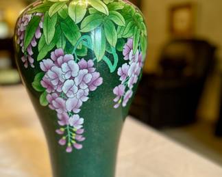 Cloisonne vase. Picture added 23-May-2025.
