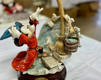 Giuseppe Armani Disney Sorcerer's Apprentice, signed.
