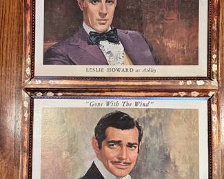 Gone with the Wind theatre lobby posters, #3 and #4 of four.