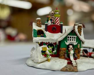 Disney Christmas village.