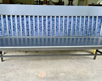 Black bench. Picture added 23-May-2025.