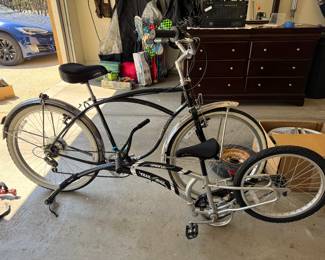 Schwinn Bike. Needs New Pedal System. Pictured with Adams Original Folder One Trail-A-Bike. Photo 1 of 2. 
