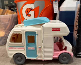 Vintage Fisher Price Camper. 