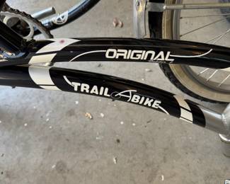 Schwinn Bike. Needs New Pedal System. Pictured with Adams Original Folder One Trail-A-Bike. Photo 2 of 2. 