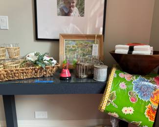 Sample of Kitchen & Entertaining Items. 