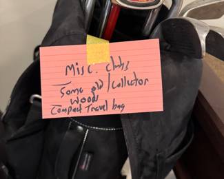 Mens' Golf Clubs: Woods Have Graphite Shafts; Irons Have Steel Shafts. Photo 4 of 4. 