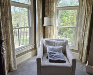 Linen Frontgate Chair