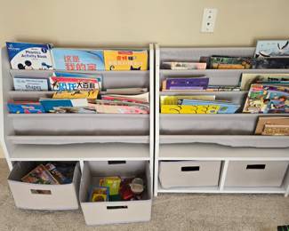 Pair of Book/Toy Cabinets