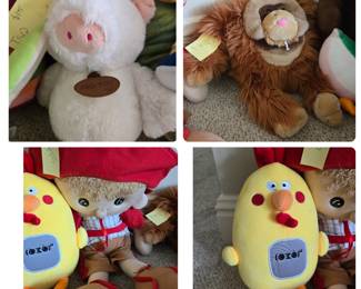 JSQ Toy pink Jellycat Pig, Robin Orangutan Zoorasia Japan, Yappies Soft Toys boy doll, chicken