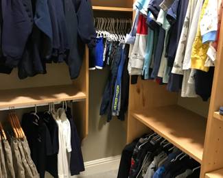 Boys closet.