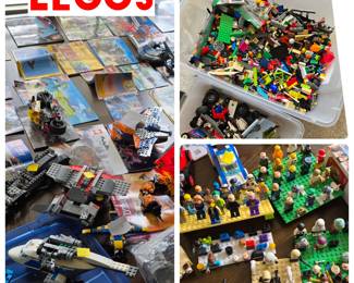 Legos: more photos at https://imgur.com/gallery/ti3hqRF Text Sam 423-584-3902 for assistance.