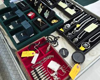 Jewelry new and vintage.