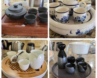 Japanese Tea Sets and Sake Set