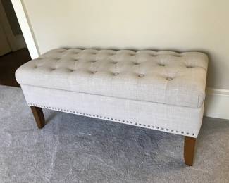 Bench 40” wide upholstered