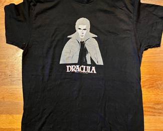 Rare Dracula T Shirt - (Promotional materials for the 1971 movie premiere. )