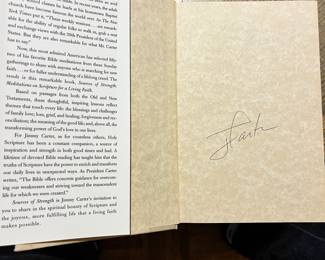 Jimmy Carters autograph