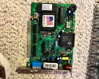 Vintage circuit boards