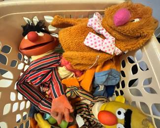 Multiple hand puppets