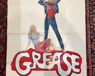 Original grease poster from 1978. Measures approximately 27 x 41.