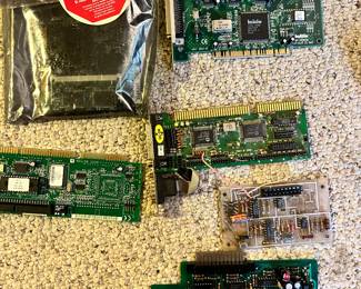 Vintage circuit boards