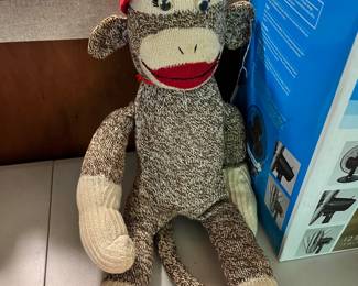 WSB sock monkey