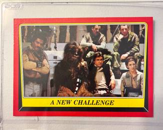 Flip side card #61 Star Wars Return of the Jedi Trading Card collection
