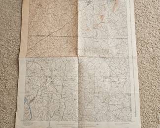 Kings Mountian Geological survey July 1908, reprinted 1942