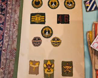 Boyscout patches