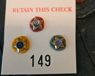 Vintage boyscout pins