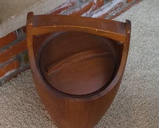 MCM WOOD DANISH ICE BUCKET