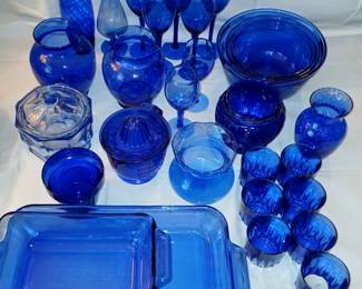 Glorious glass ~ cobalt