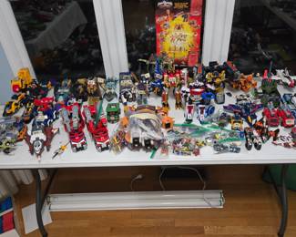Vintage Power Ranger collection