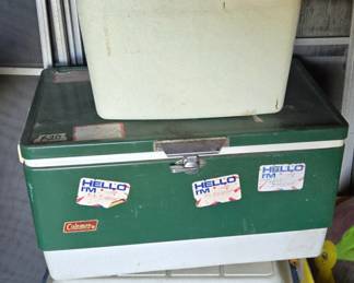 Vintage Coleman Coolers