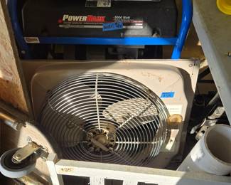 Power Back Generator GT5000 & vintage Kenmore fan - BOTH Work!